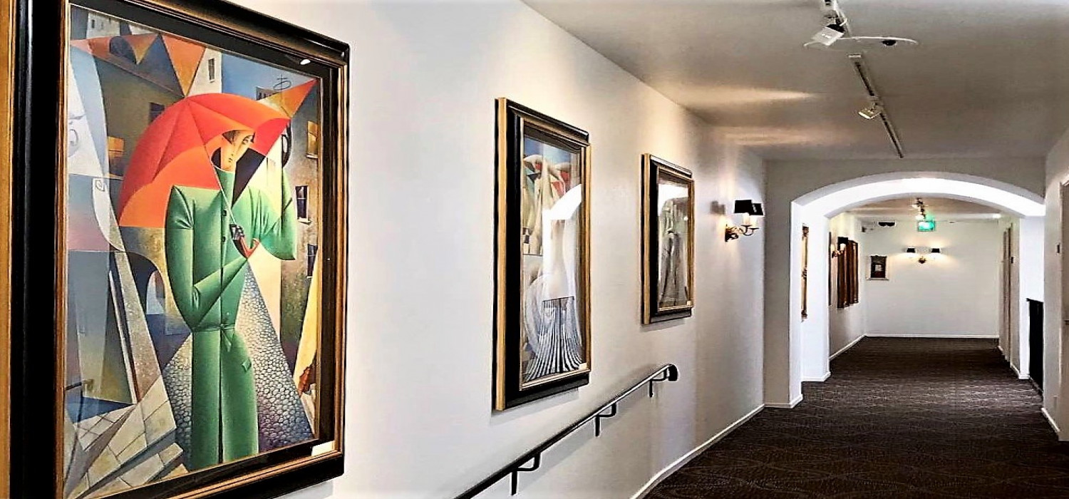 THE MASTERPIECE HOTEL IS A UNIQUE HOTEL <br> DECORATED WITH REPRODUCTIONS OF GREAT ARTISTIC MASTERPIECES