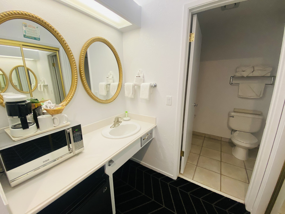 Standard Bathroom and Vanity 